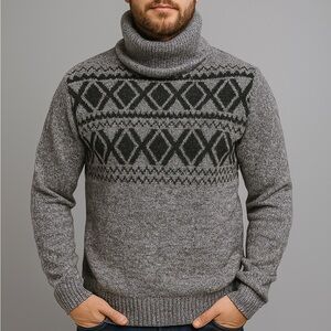 Citizen Wolf Cowl Neck Sweater